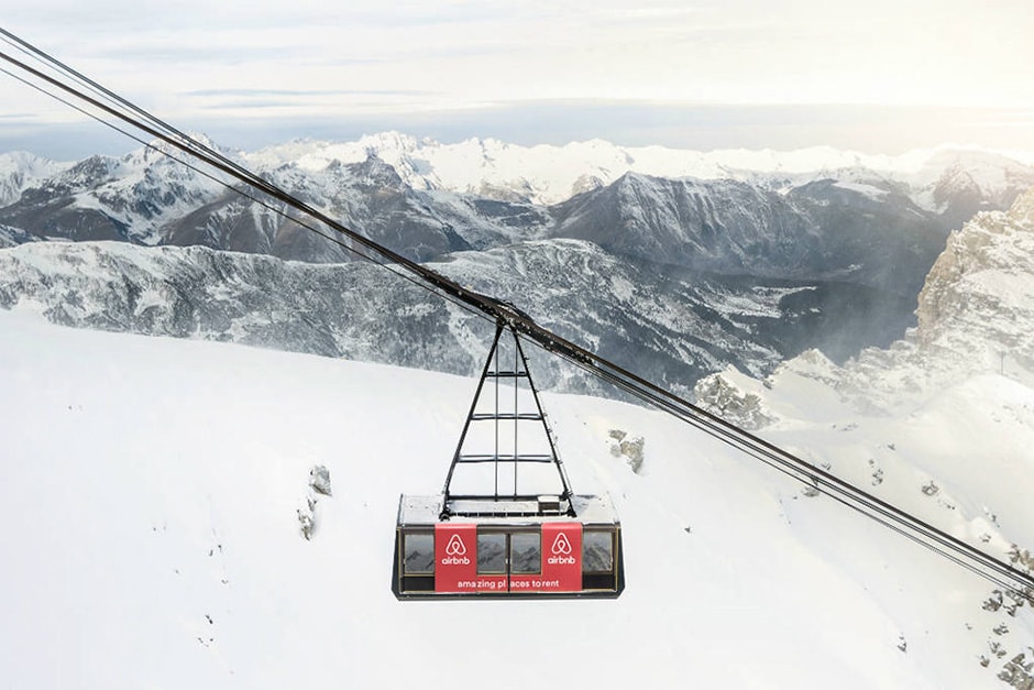 Остановитесь в канатной дороге Airbnb на высоте 9000 футов над французскими Альпами
