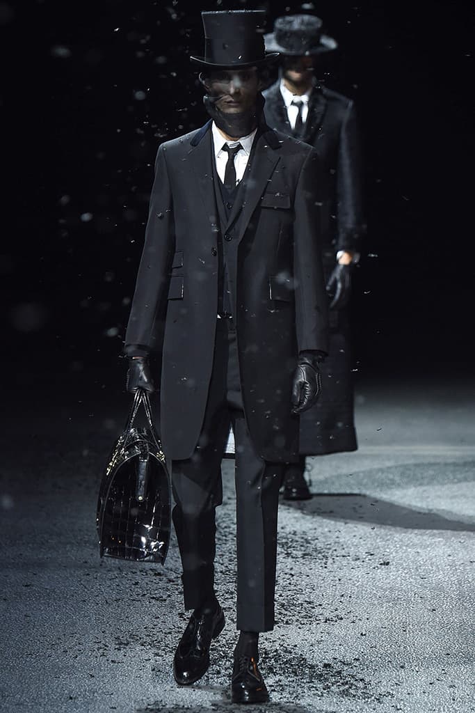 black thom browne sweatsuit