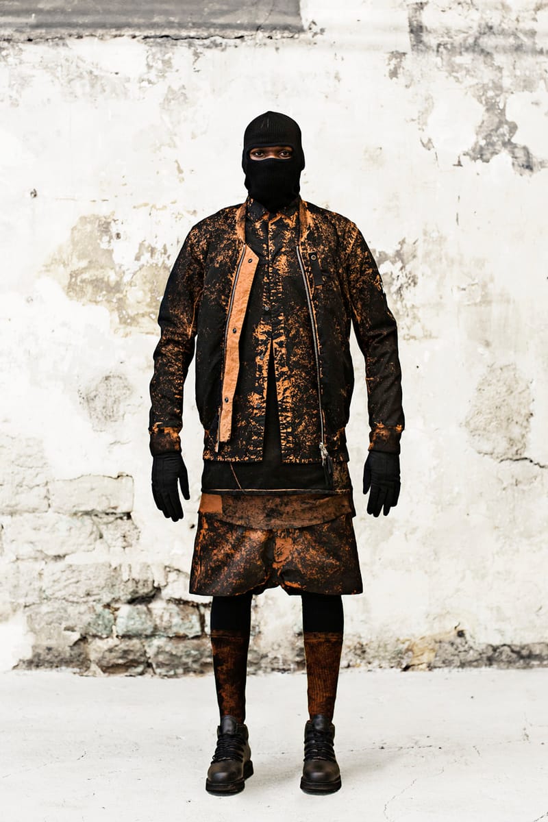 boris bidjan saberi ドレープデザイン 大判ストール Boris Bidjan Saberi Fall 2015 Menswear Fashion Show | Vogue