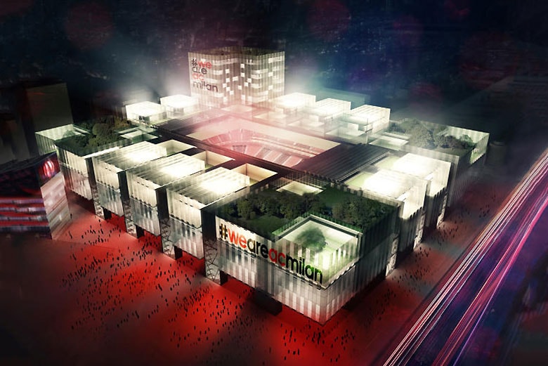 «Милан» расширится до стадиона на 48 000 человек, замаскированного под торговый центр