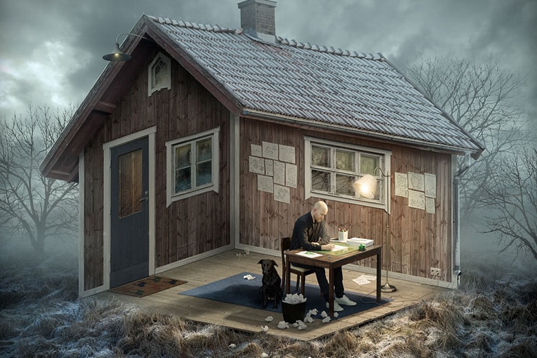 Триповые, иллюзорные фотографии Эрика Йоханссона
