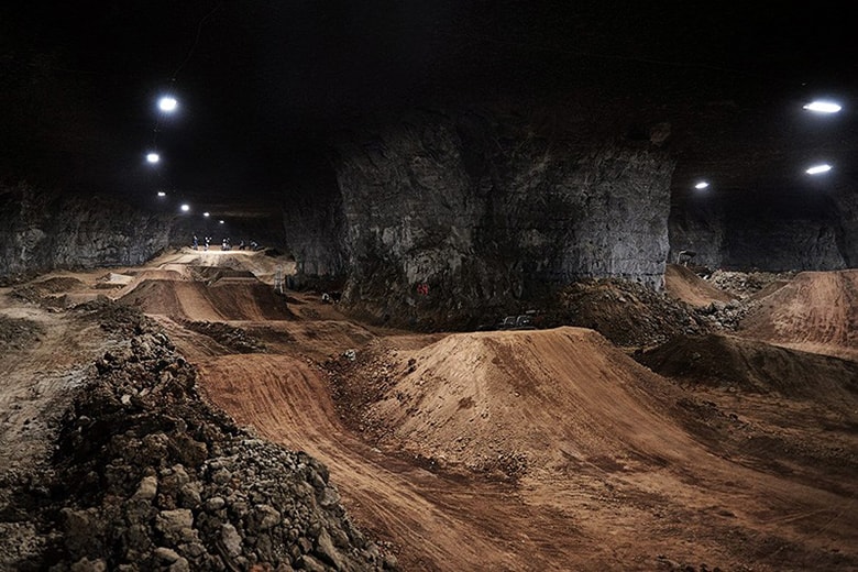 The World's Largest Indoor Bike Park, Housed in a Limestone Mine Hypebeast