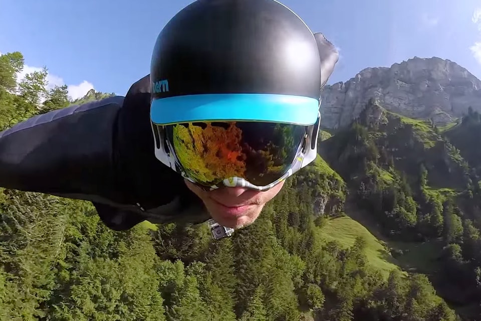 GoPro Presents Incredible Footage of a Wingsuit Flight in Switzerland