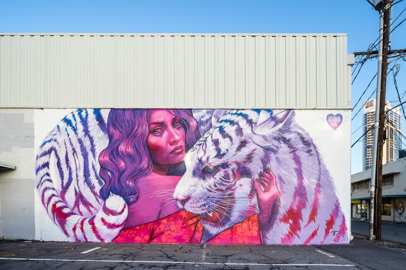 James Jean, Kevin Lyons and Tristan Eaton Take Over Honolulu Wallscape