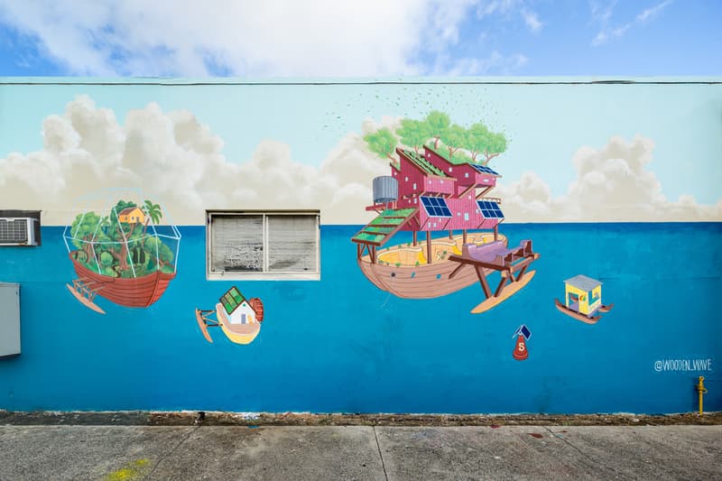 James Jean, Kevin Lyons and Tristan Eaton Take Over Honolulu Wallscape