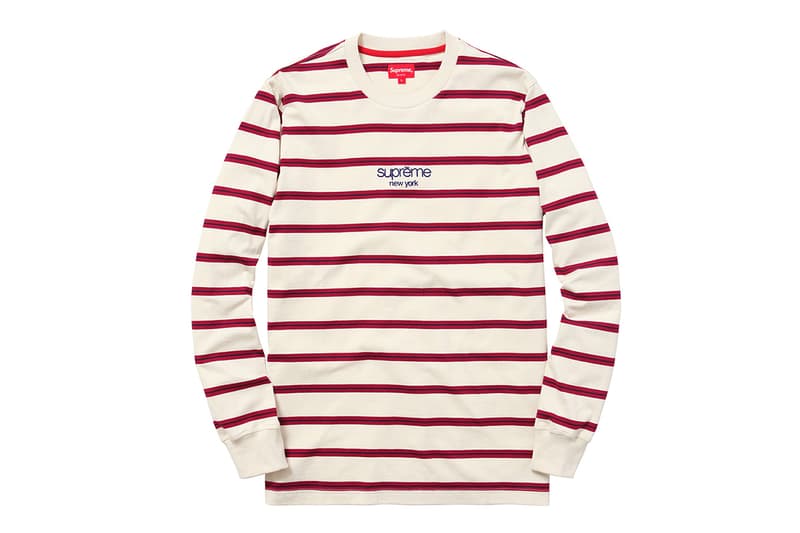 Supreme 2015 Spring/Summer Knits, Button-Down & Jersey Collection ...