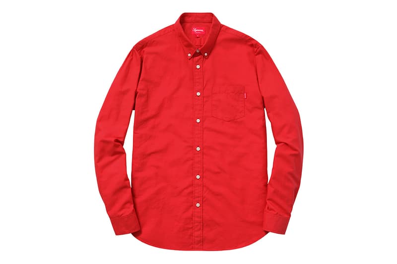 supreme button down