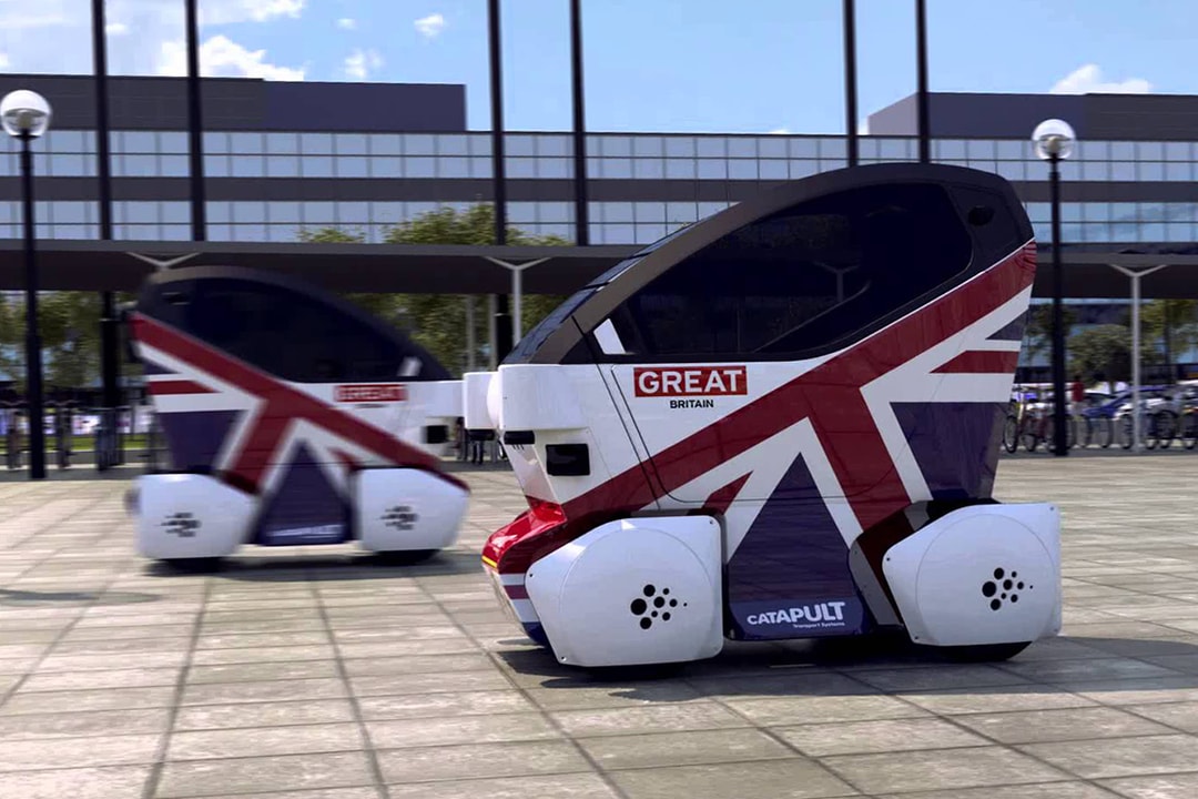 Transport Systems Catapult представляет первый в Великобритании беспилотный автомобиль