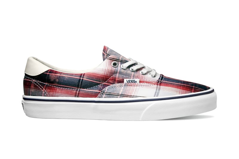 Plaid era vans on sale