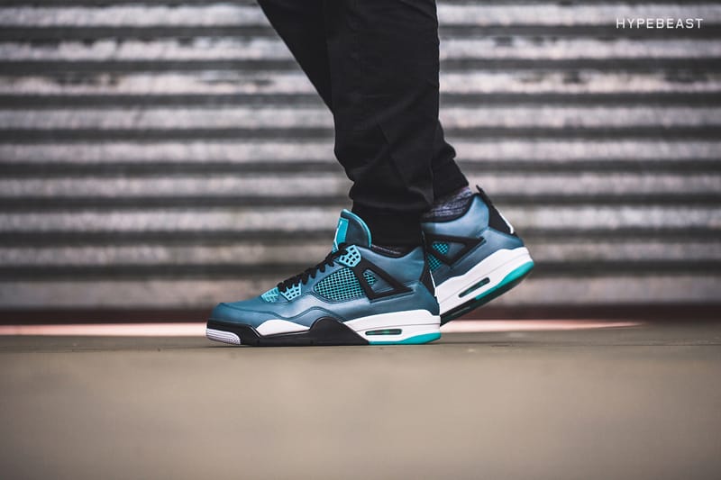 Jordan 4 30th anniversary teal on sale