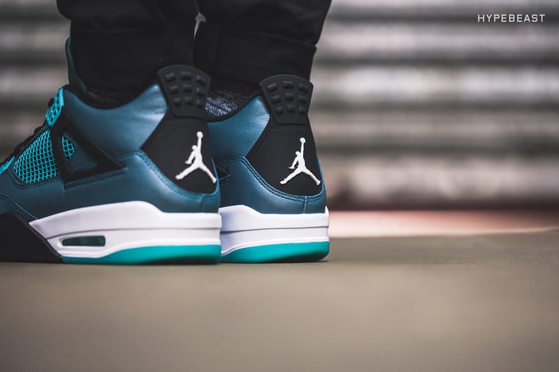 Jordan 4 clearance retro teal