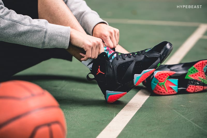 Barcelona nights jordan 7 online