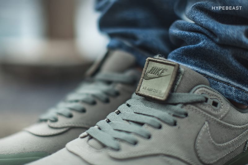 Air max 1 patch olive sale