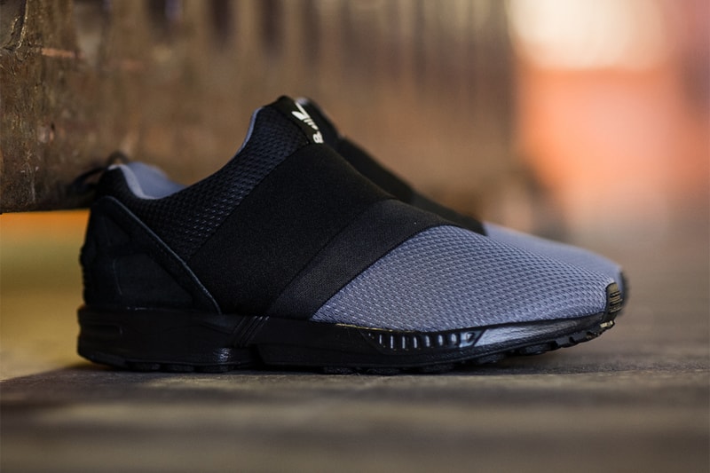 adidas Originals ZX Flux Slip On Granite/Carbon/Core Black | Hypebeast