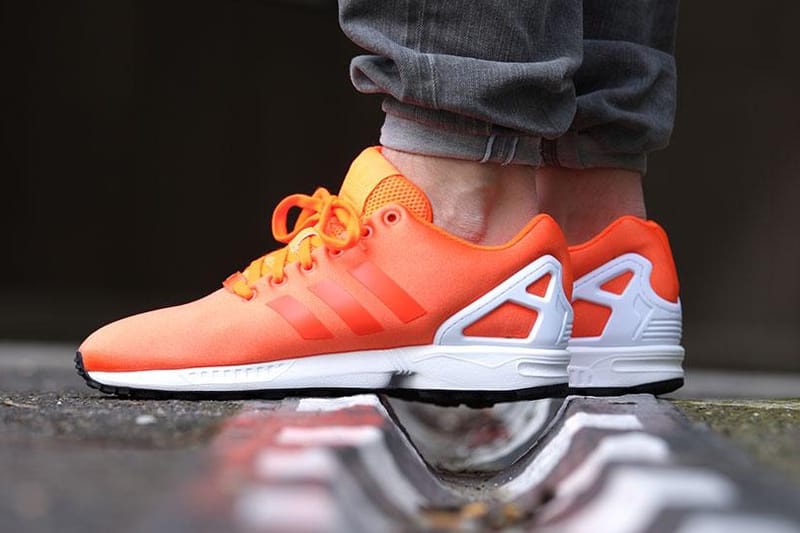 Adidas originals zx store flux mens Orange