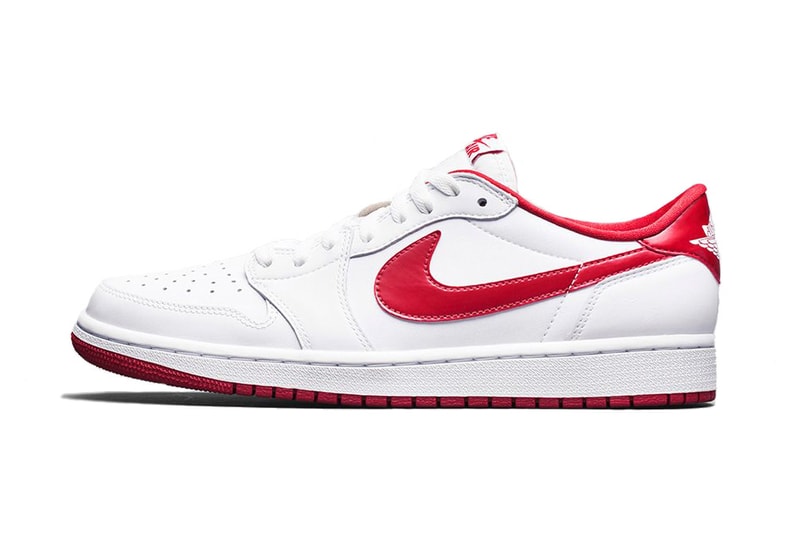 Air Jordan 1 Retro Low OG White/Varsity Red | Hypebeast