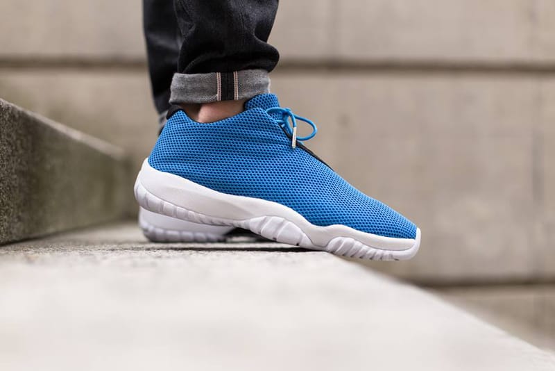 Jordan future white and blue online