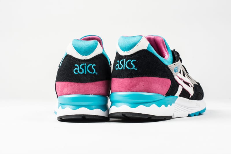 Asics gel lyte v black outlet pink