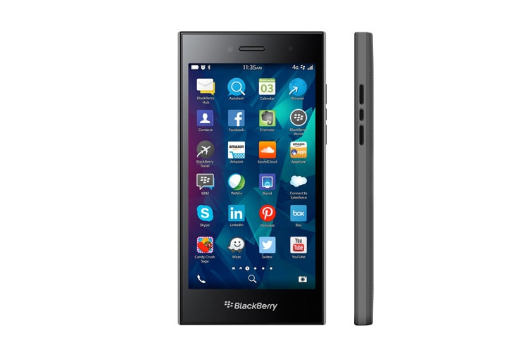 BlackBerry выпускает 5-дюймовый смартфон Leap