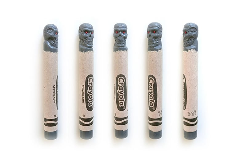 Pop Culture Sculptures Crafted Out of Crayola Crayons | Hypebeast