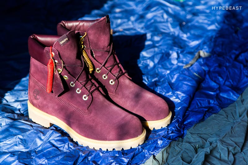 Purple on sale tims boots