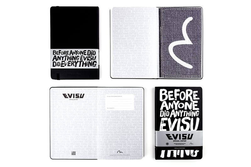 EVISU エビス　ノート EVISU x Moleskine Special Edition Notebook | Hypebeast