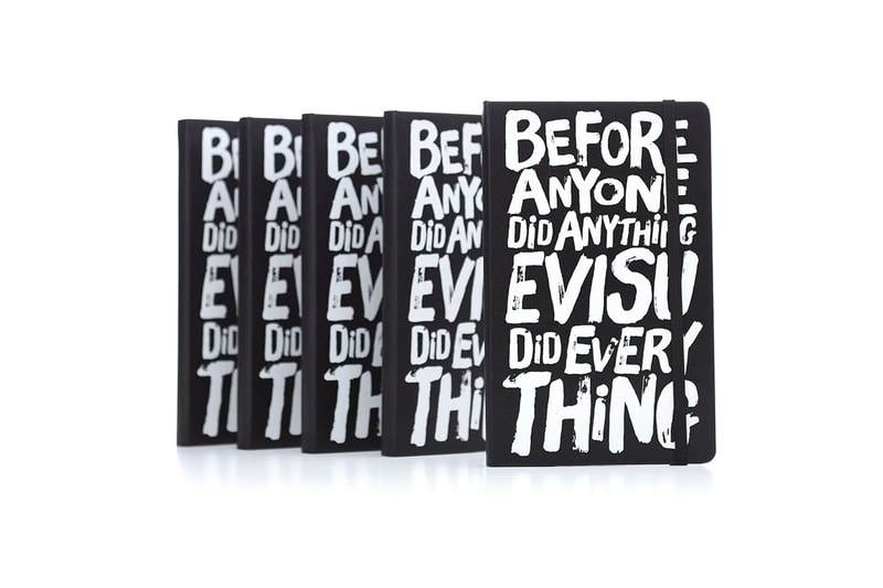 EVISU x Moleskine Special Edition Notebook Hypebeast