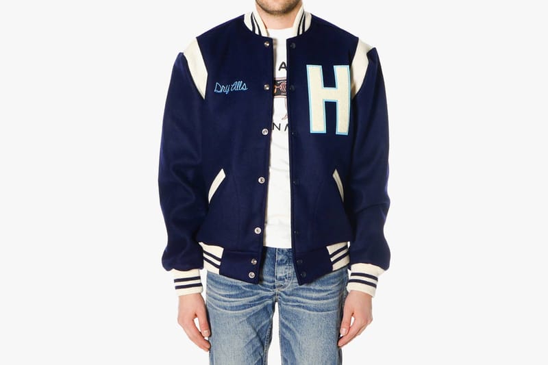 HUMAN MADE x Ebbets Field Flannels Varsity Jacket | Hypebeast