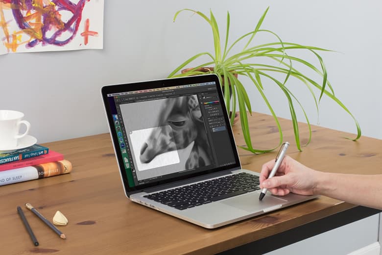 Inklet Turns Apple's New MacBook TrackPad into a Drawing