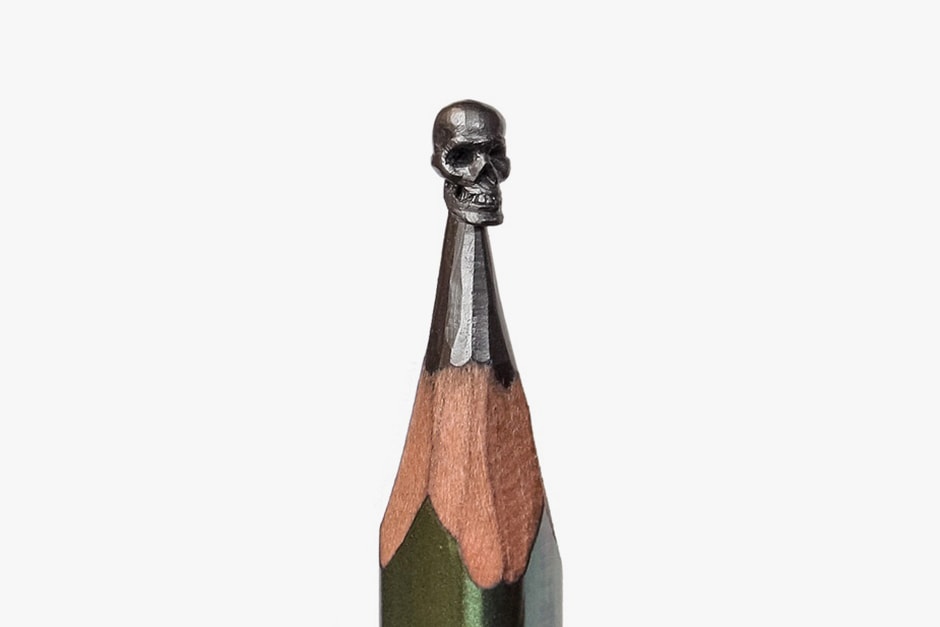 Замысловатые скульптуры ручной работы из грифеля карандаша