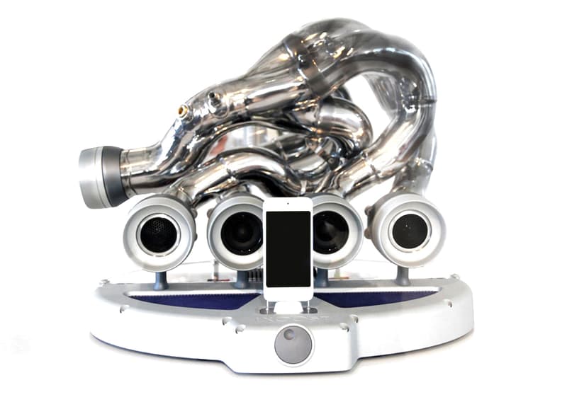 Ixoost Crafts Sound Systems from Original Formula 1 Exhaust Pipes Hypebeast
