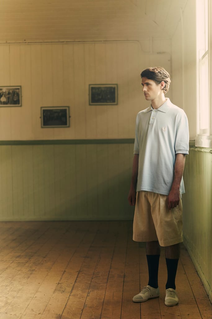 Nigel Cabourn × FRED PERRY コラボ ショートパンツ（FRED PERRY