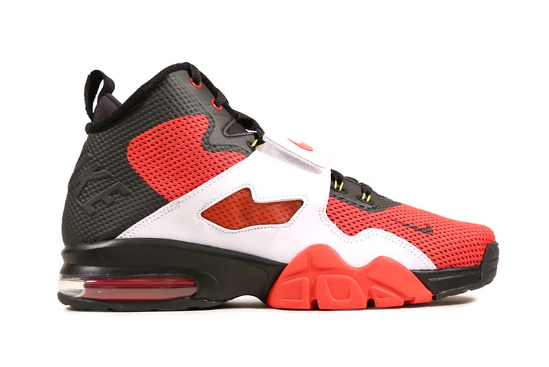 Nike air diamond shop turf red and black