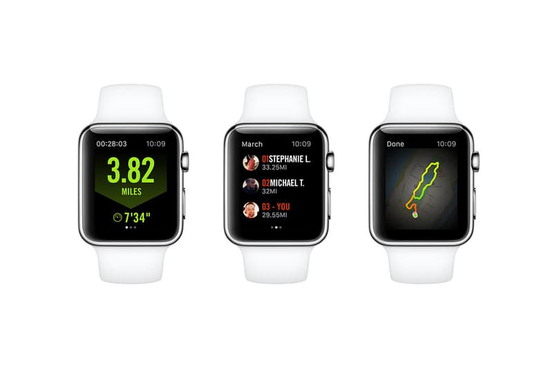 nike running app apple watch