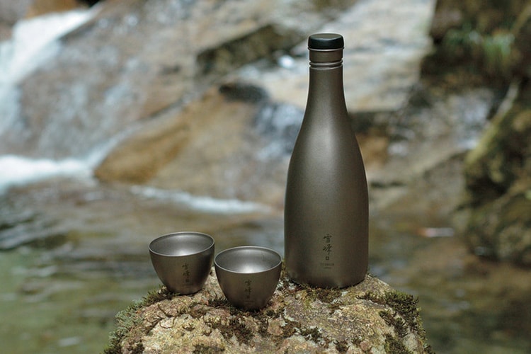 Титановая бутылка для сакэ Snow Peak
