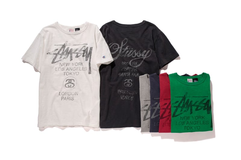 Stussy x Champion Japan 2015 Spring/Summer 