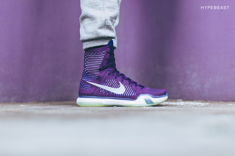 Kobe 10 shop elite high purple