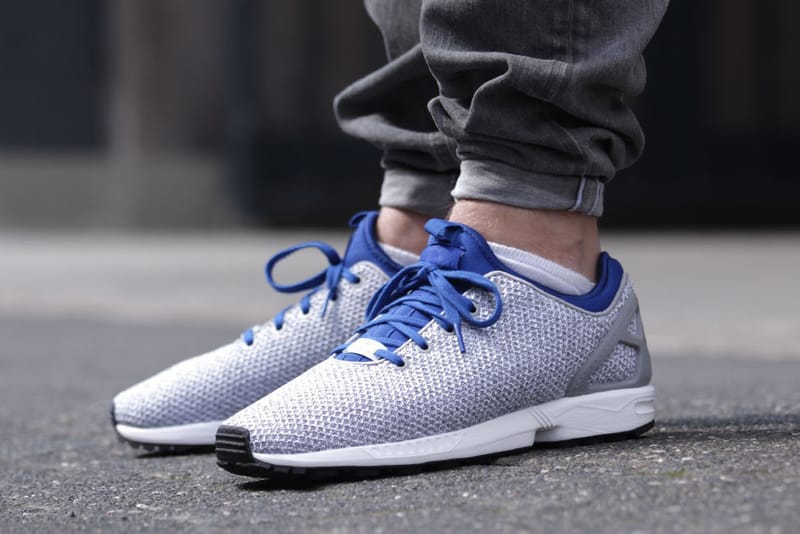 adidas Originals ZX Flux NPS Solid Grey Collegiate Royal Hypebeast