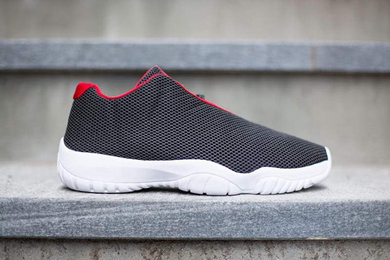 Jordan future low shop black and red