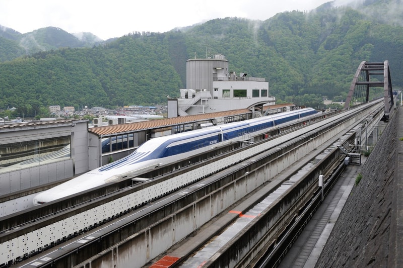 Japan's Maglev Bullet Train Breaks World Record for Fastest Train at