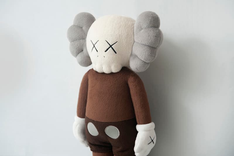 kaws plush doll