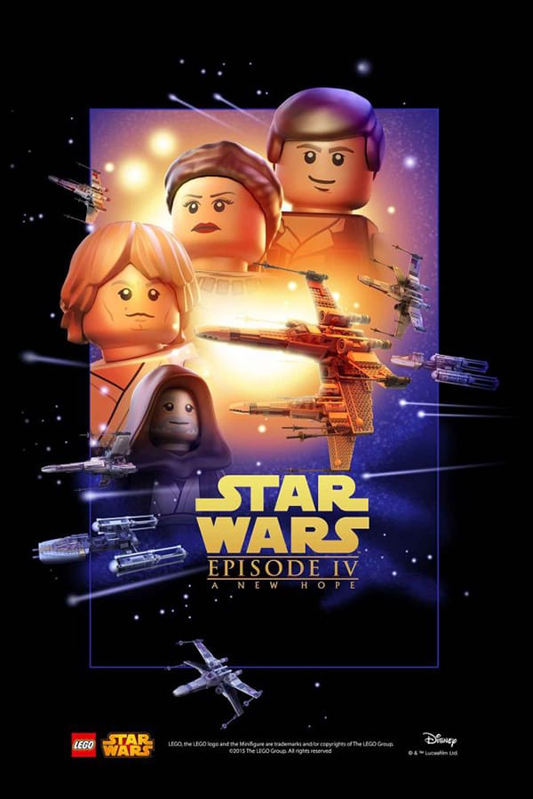 LEGO Recreates the First Six Star Wars Movie Posters Hypebeast