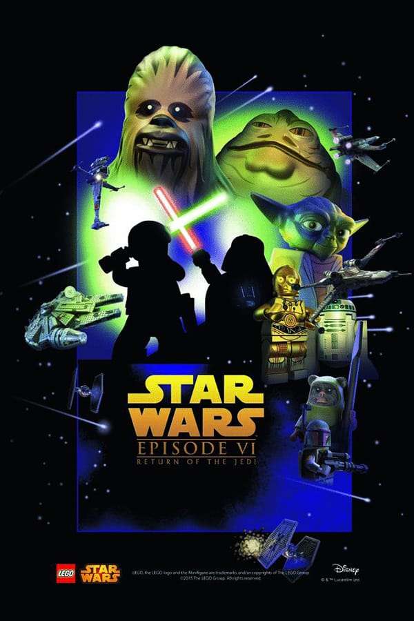 Lego star wars movie posters sale