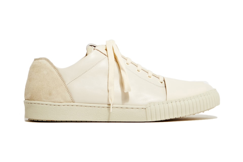 Marni Nappa Leather Off-White Sneakers | HYPEBEAST