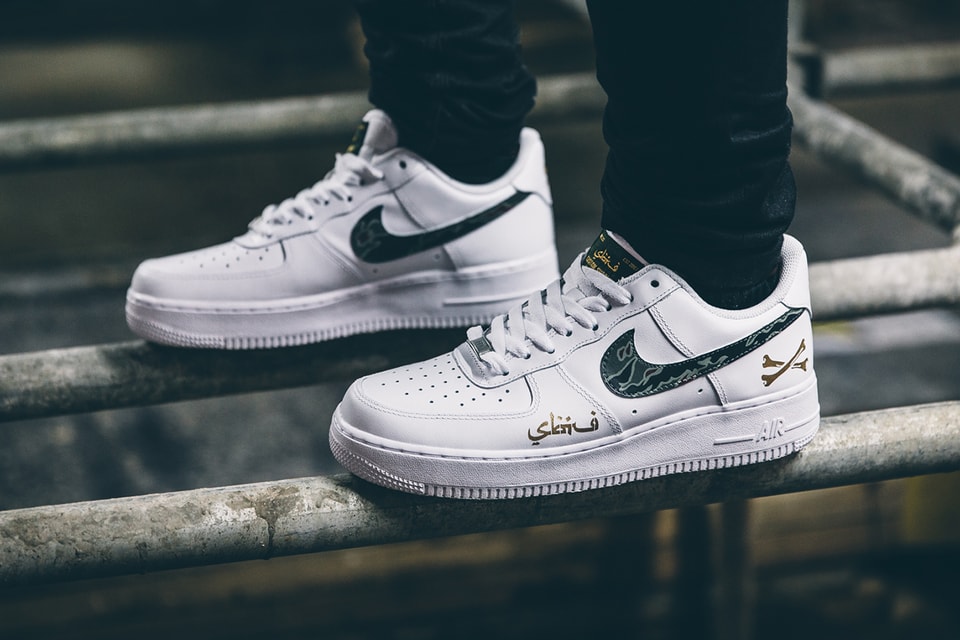 SBTG for HYPEBEAST Nike Air Force 1 quot AWOL Camo quot Part 2 Hypebeast