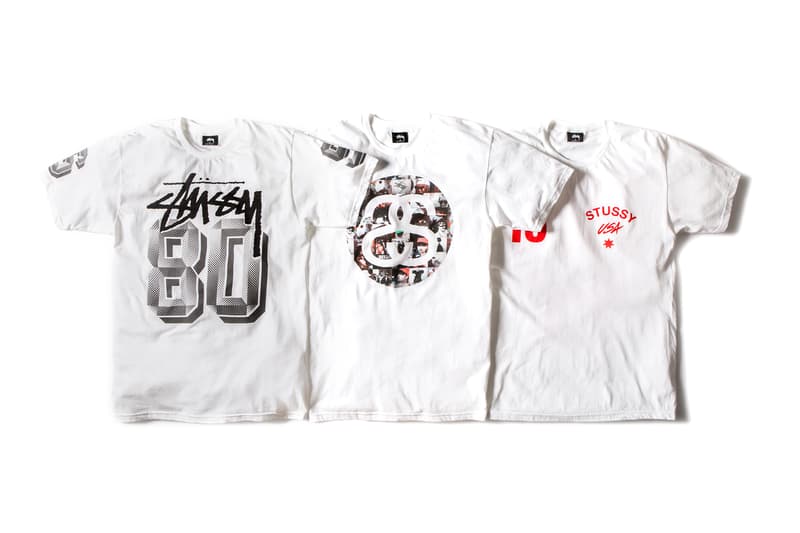 stussy spring weeds tee