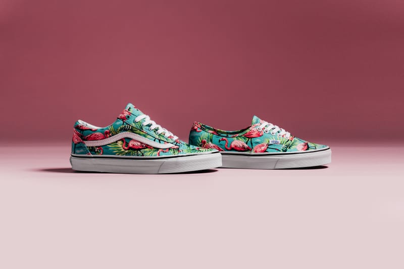 Vans van shop doren flamingo