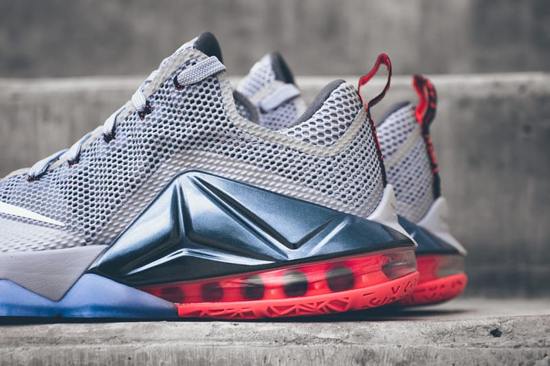 Lebron 12 shop wolf grey