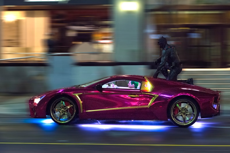 Batman Spotted on Jokermobile During 'Suicide Squad' Filming in Toronto ...