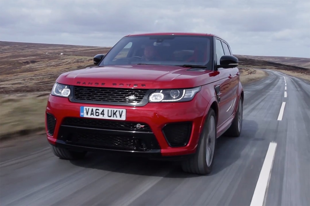/DRIVE Drifts and Jumps the 2015 Land Rover Range Rover SVR | Hypebeast